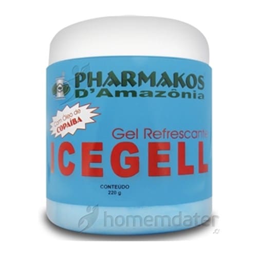 Gel Para Massagear Pharmakos Icegell Refresco 220G