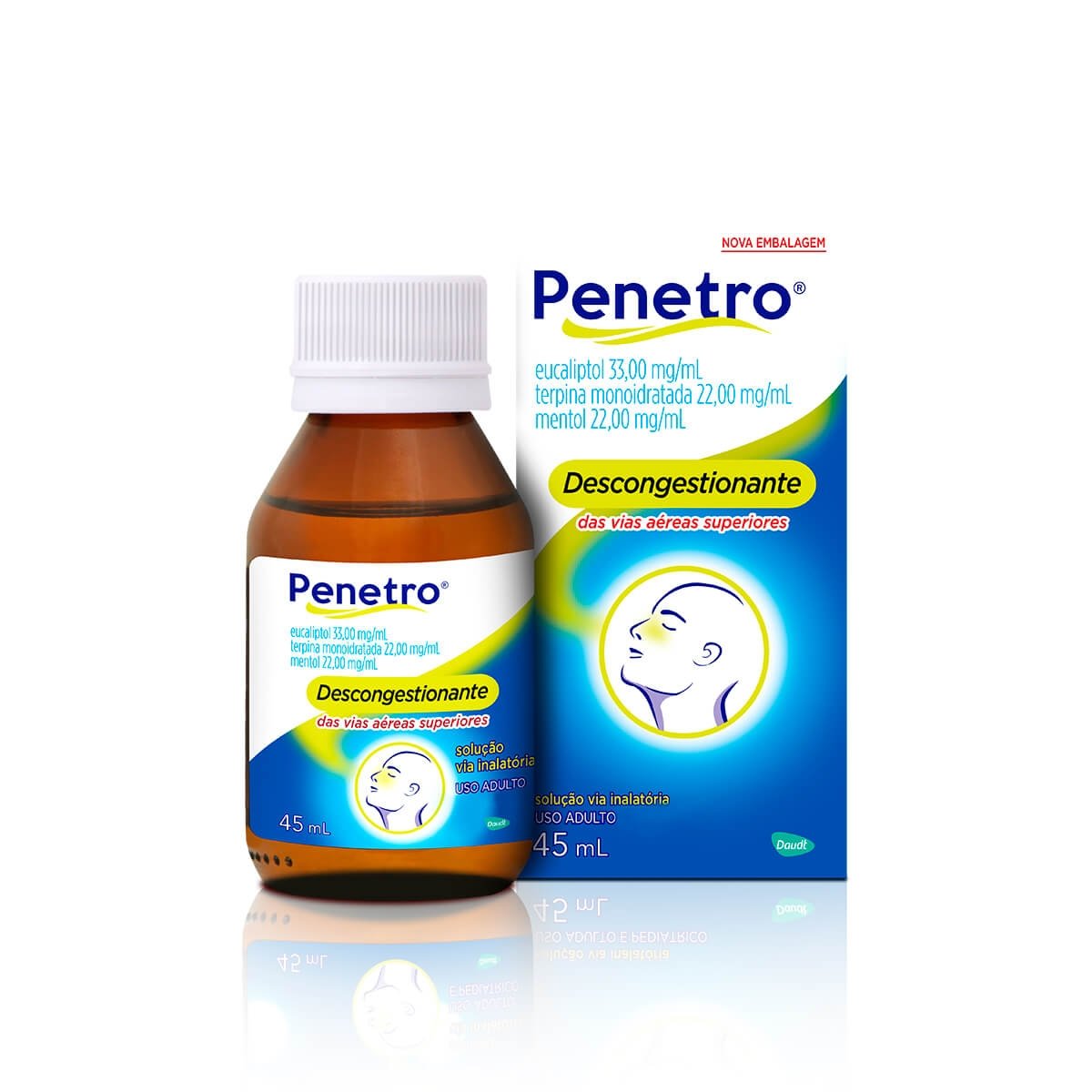 Descongestionante Nasal Penetro Inalante 45Ml