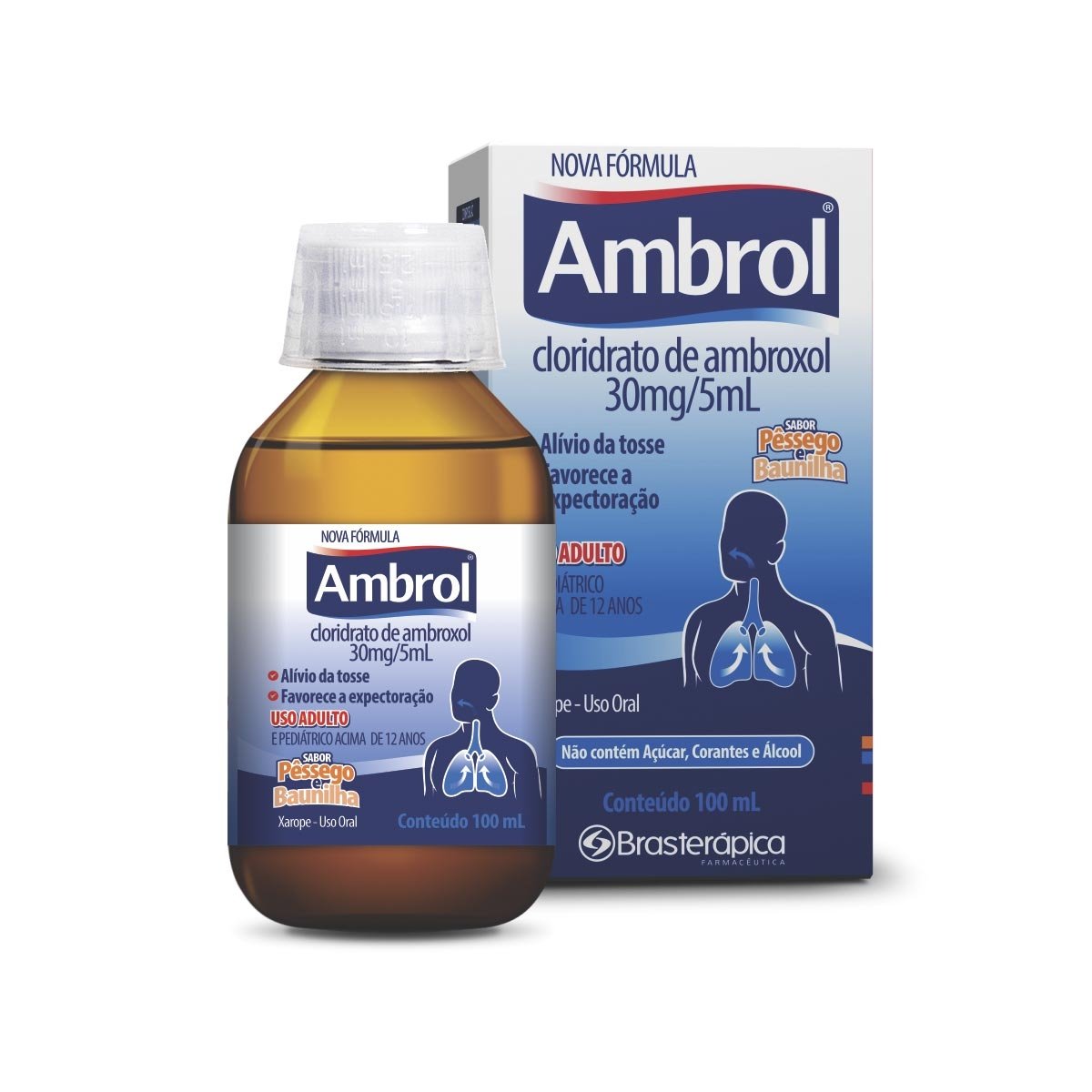 Xarope Ambrol Adulto 30MG/5ml Com 100ml