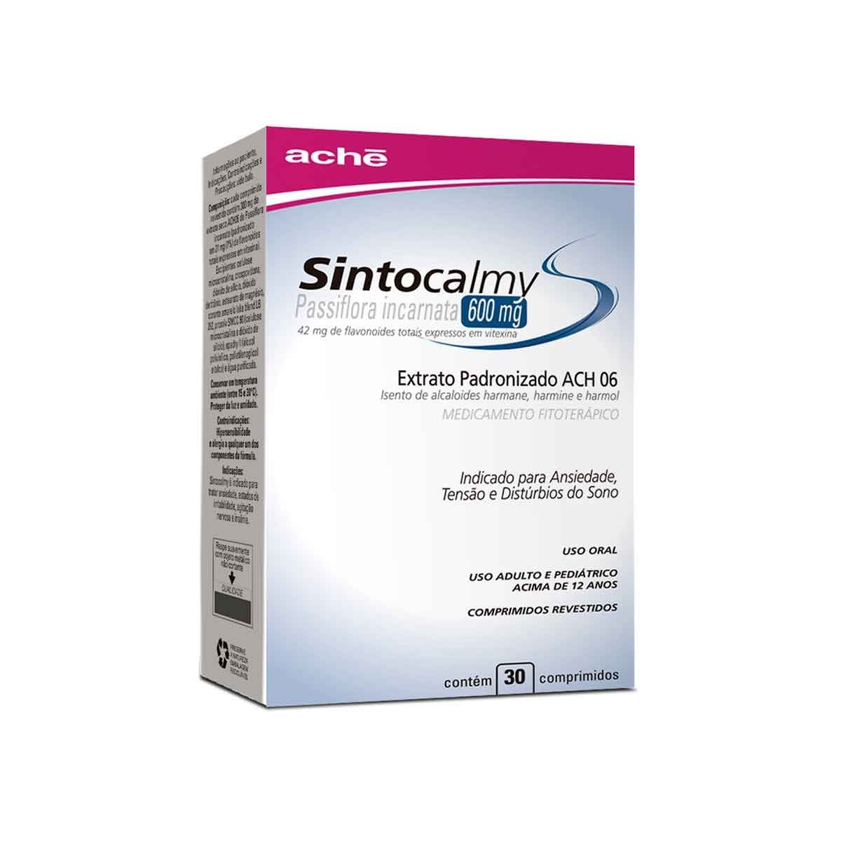 Sintocalmy 600Mg 30 Cprs
