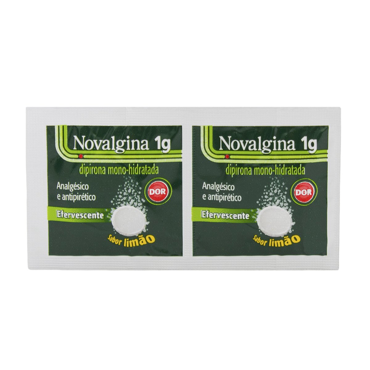 Novalgina Dipirona 1g 2 comprimidos Efervescentes - SANOFI