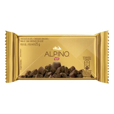 Chocolate ao Leite Alpino 25g - NESTLE