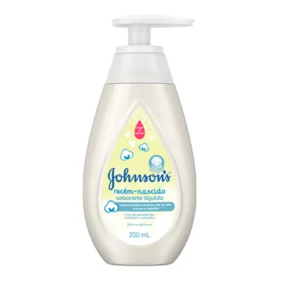 Sabonete Líquido Johnson’S Baby Recém-Nascido 200Ml