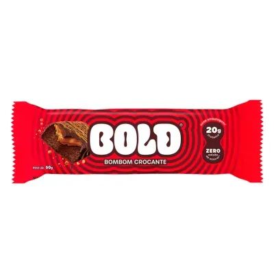 BOLD BARRA DE PROTEINA BOMBOM CROCANTE 60G