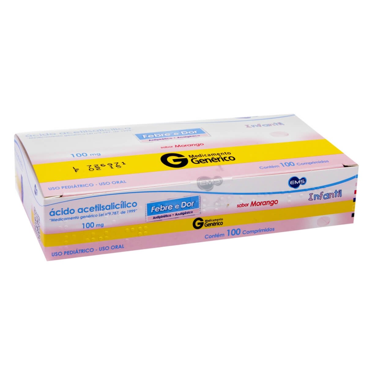 ACETILSALICILICO ACIDO 100MG 10 COMPRIMIDOS