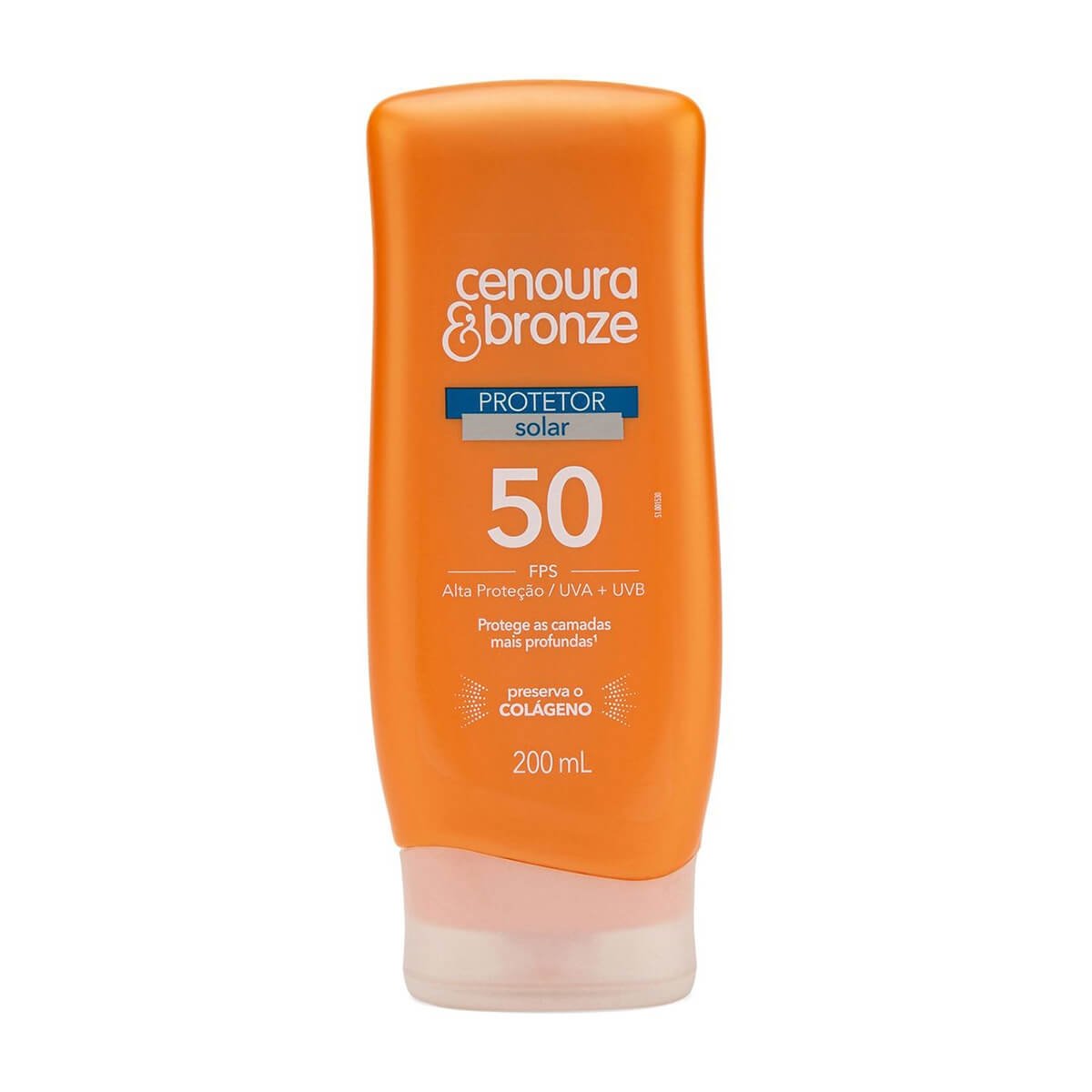 Protetor Solar Fps 50 Cenoura E Bronze 200Ml