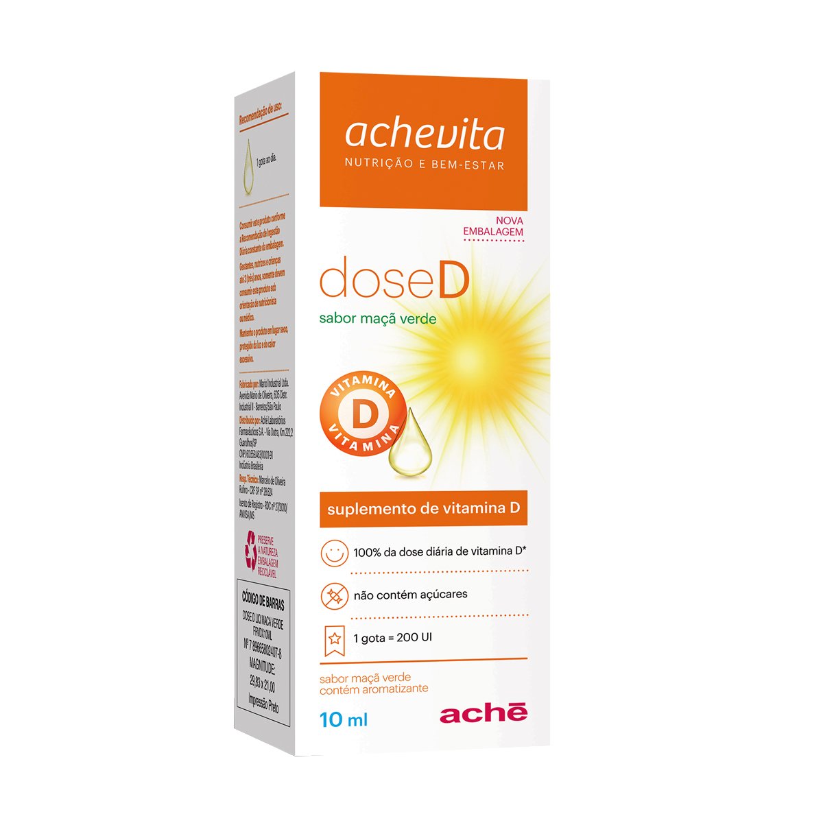 Dose D Maçã Verde 10Ml