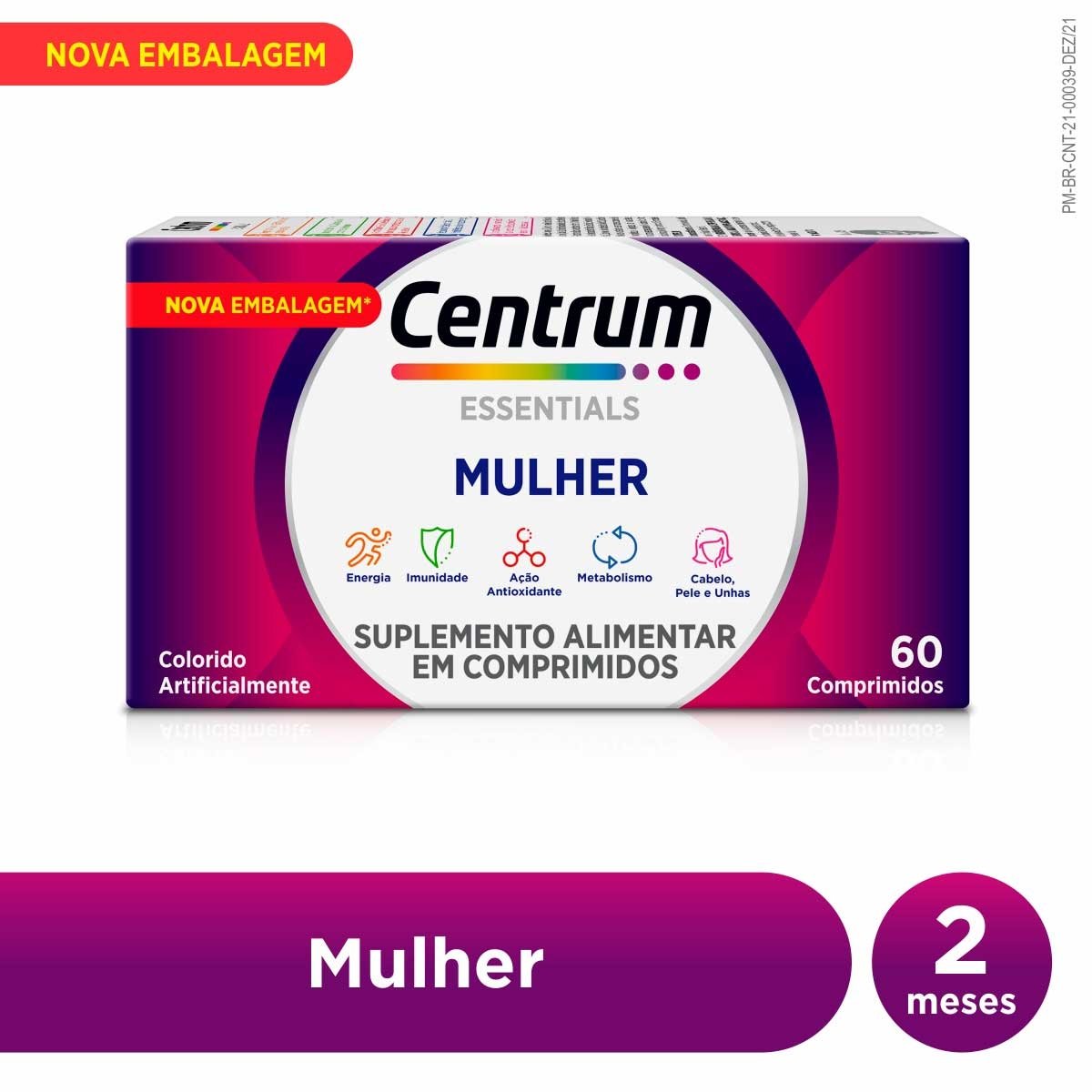 Centrum Mulher Com 60 Comprimidos