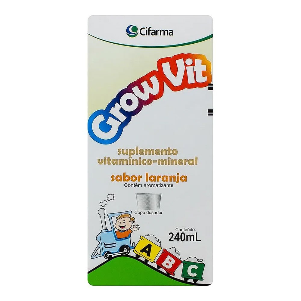 Grow Vit Suplemento Vitaminico Solucao 240Ml