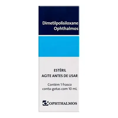 Lubrificante Oftálmico Dimetilpolisiloxane Ophthalmos 10Ml