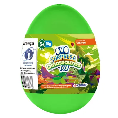 Ovo Super Dinossauro Toy 20g
