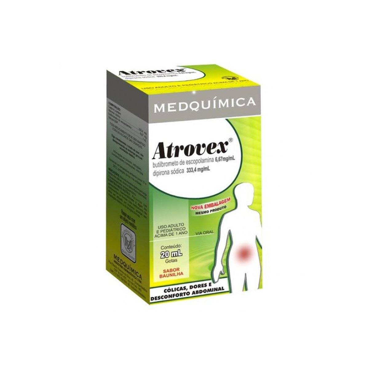 Atrovex Solução Oral 20ml