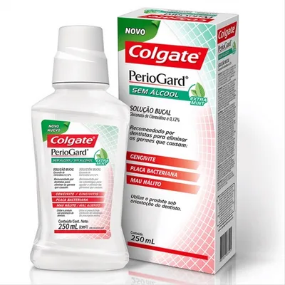 Enxaguante Bucal Colgate Periogard Extra Mint 250ml