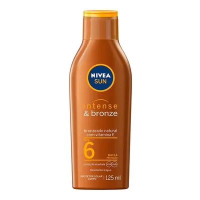 Bronzeador Intense & Bronze FPS 6 Nivea Sun 125ml