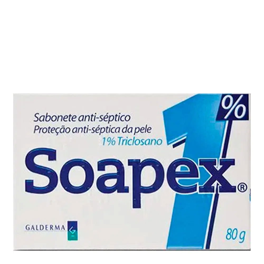Sabonete Antisséptico Soapex 1% 80G