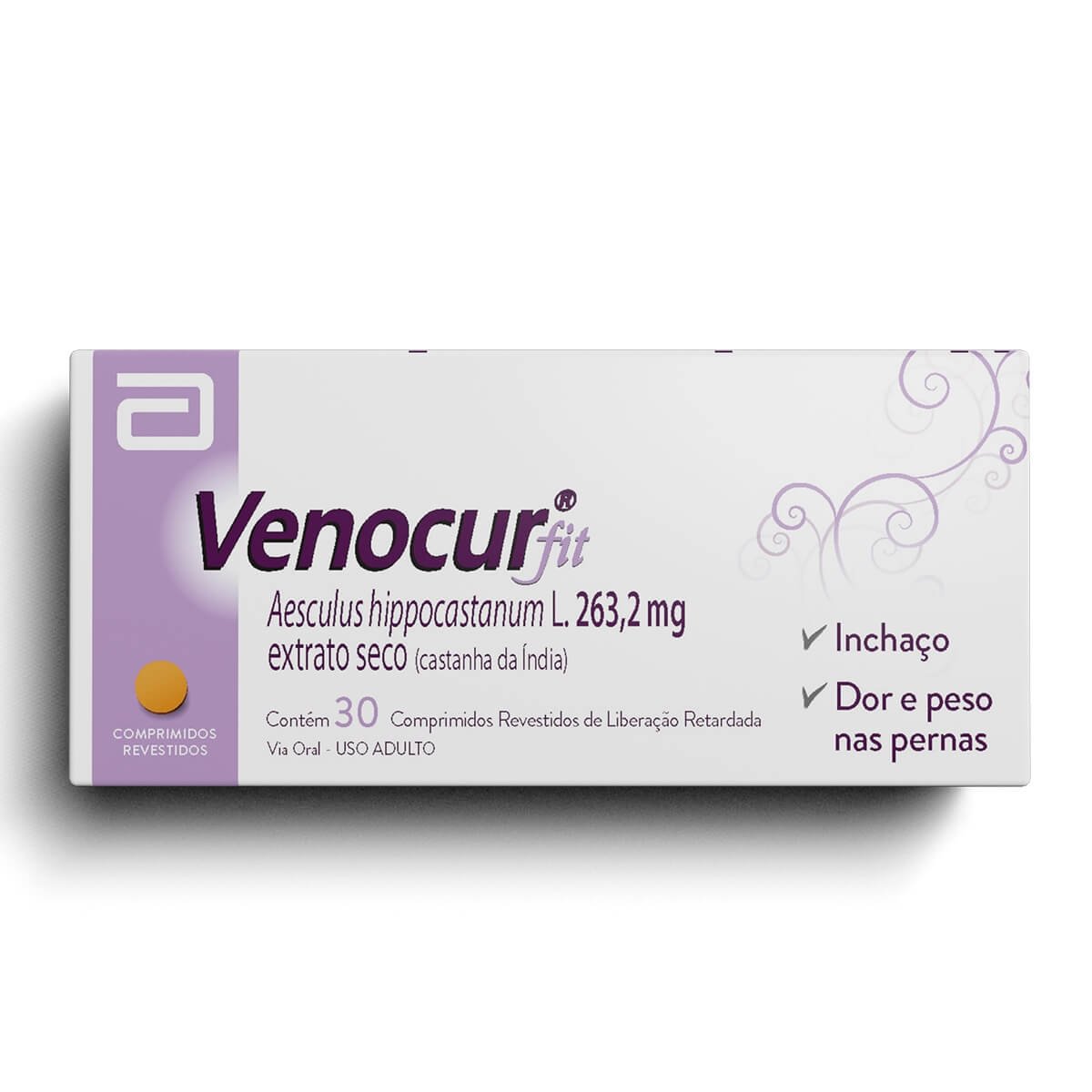 Venocur Fit 263,2mg  30 Comprimidos Rev -ABBOTT DO BRASIL