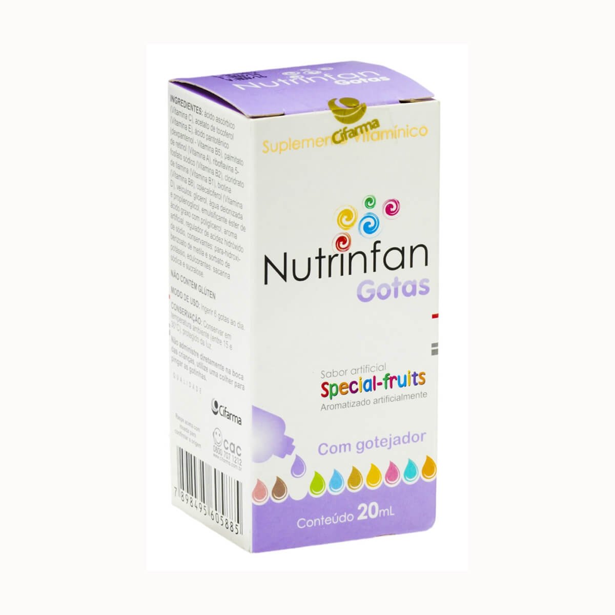 NUTRINFAN GTS C/20ML (EXT)