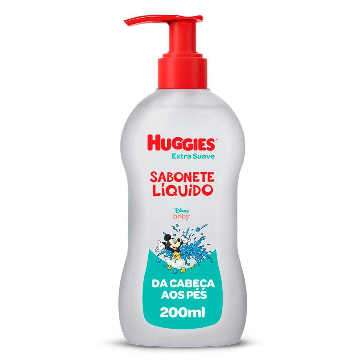 Sabonete Líquido Extra Suave Para Bebê Huggies 200Ml
