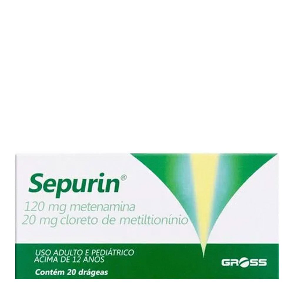 Sepurin Gross 120Mg + 20Mg  20 Drágeas - GROSS