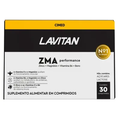 Lavitan ZMA femme 30 comprimidos