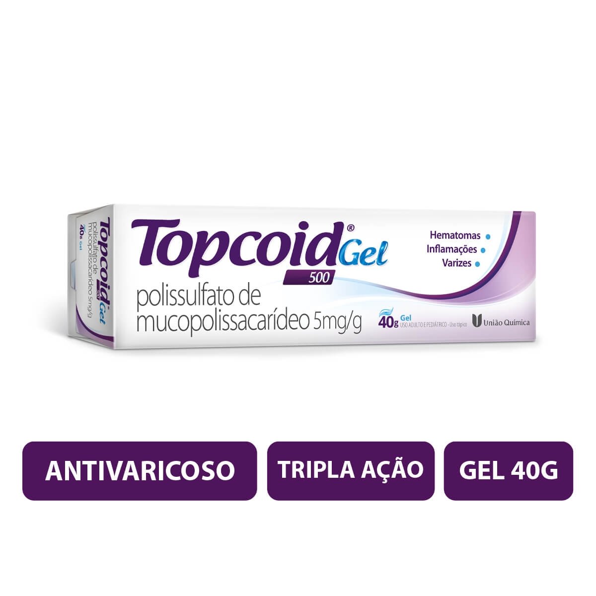 Topcoid Gel 5Mg União Química 40G