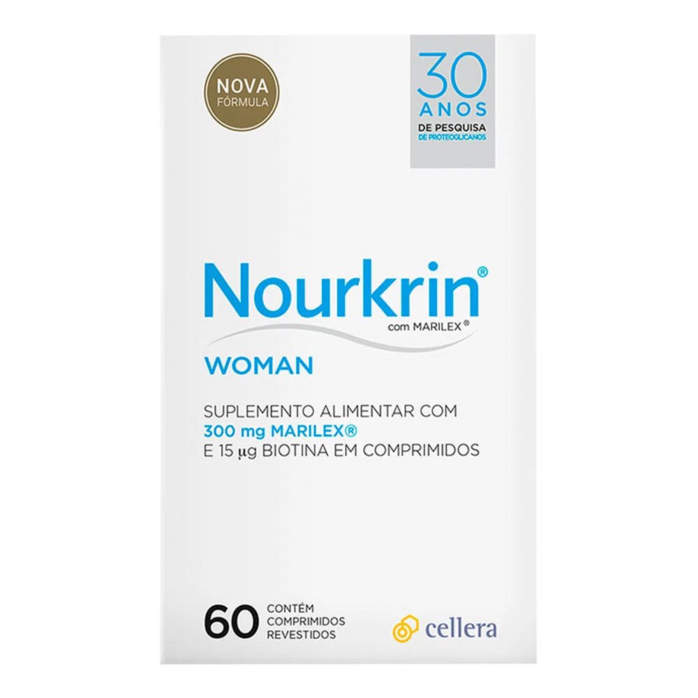 NOURKRIN MULHER C/60CP (ACH)