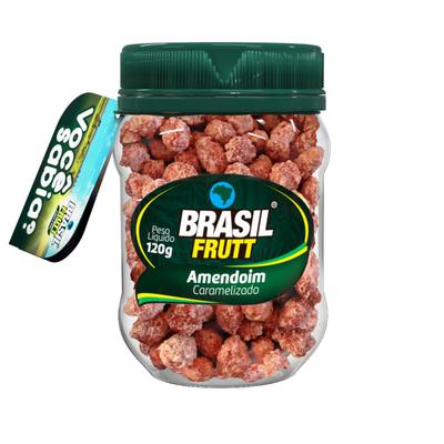 Castanha de Caju Caramelizada com Gergelim Pote 120g