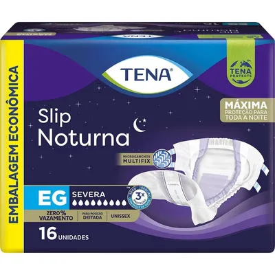 FRALDA GERIATRICA TENA NOTURNA EG 16UN