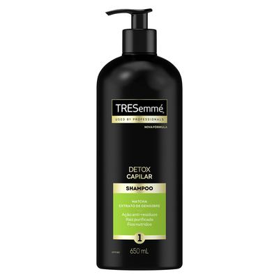 Shampoo Tresemmé Detox Capilar Frasco 650ml