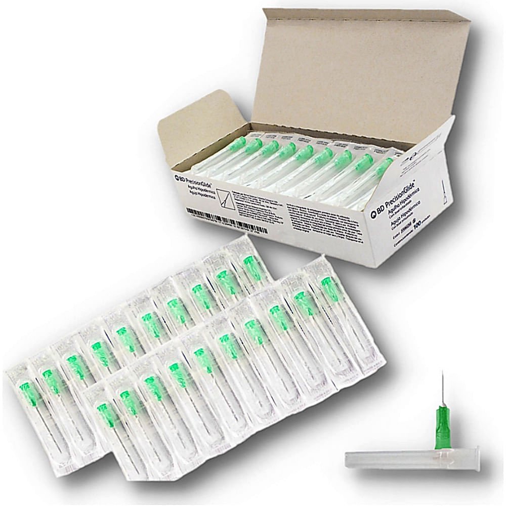 Agulha Descartável 0,80X25 C/1Unidade -Bd