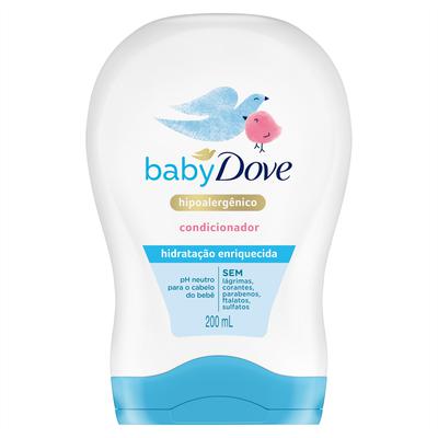 Condicionador Baby Dove Hidratação Enriquecida 200Ml