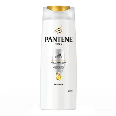 Shampoo Pantene Liso Extremo Frasco 175ml