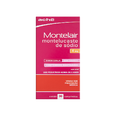 Montelair 4Mg Aché Caixa Com 30 Comprimidos