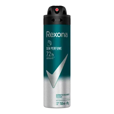 Desodorante Aerossol sem Perfume Rexona Men 150ml