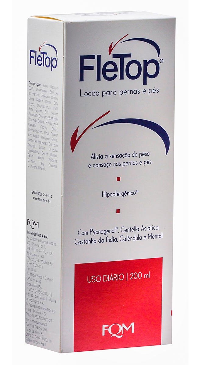 FLETOP LOCAO CREM 200ML (FMD)