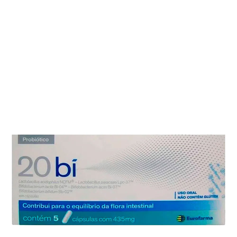 Regulador Intestinal 20BI 30 cápsulas - EUROFARMA