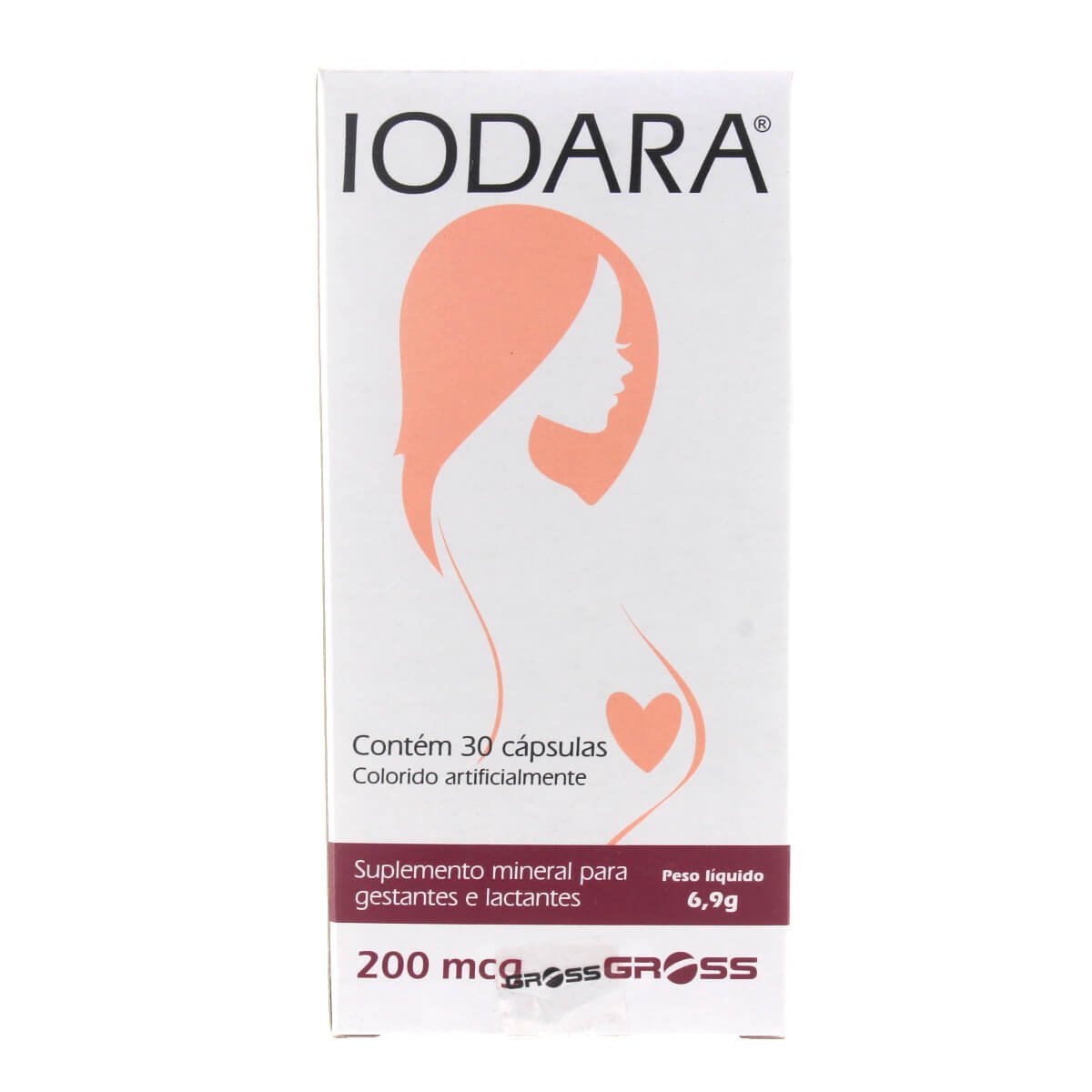 Iodara 200Mcg Gross Caixa Com 30 Cápsulas