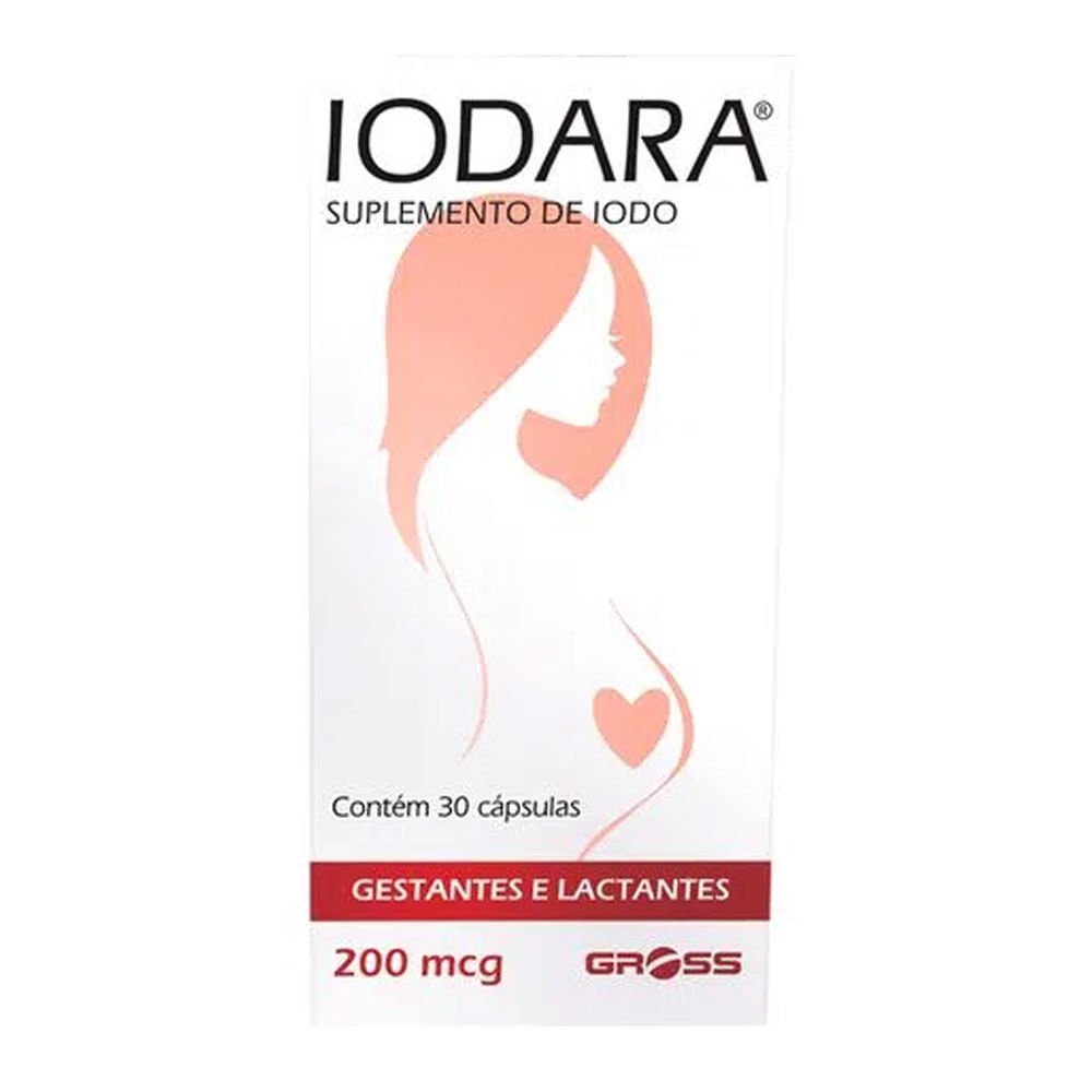 Iodara 200Mcg Gross Caixa Com 30 Cápsulas