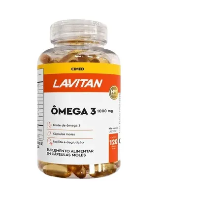 Lavitan Omega 3 120 Cápsulas