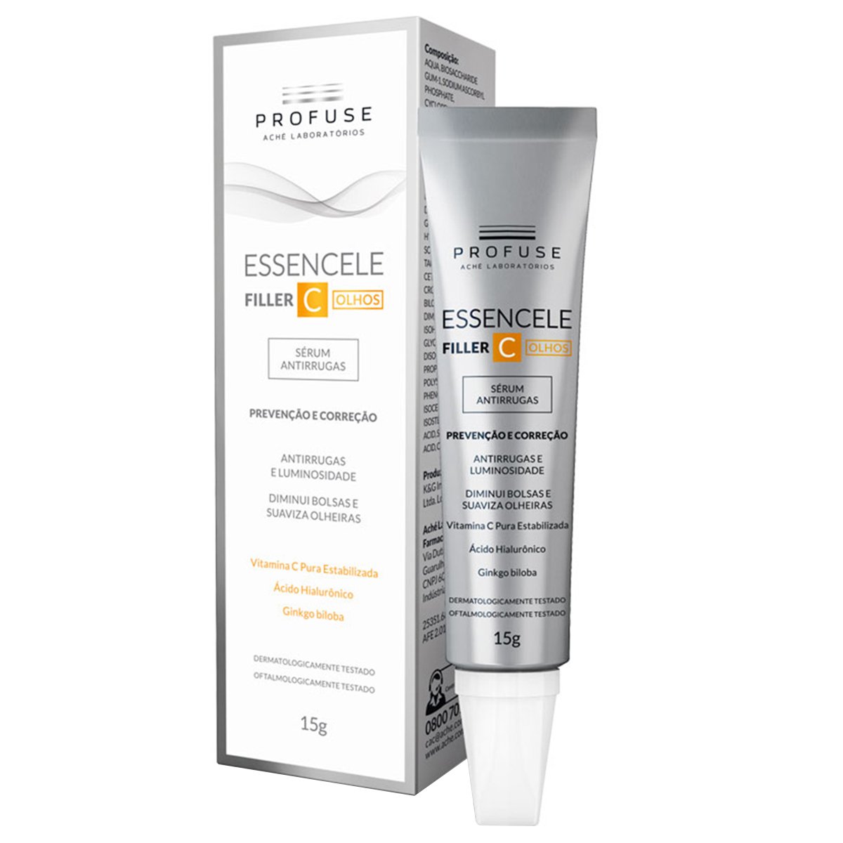 Sérum Antirrugas Profuse Essencele Filler C Olhos 15G