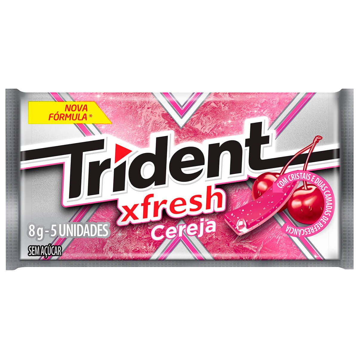 TRIDENT FRESH CEREJA ICE C/1UN