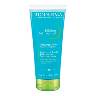 Gel de Limpeza Bioderma Sébium Moussant com 200ml