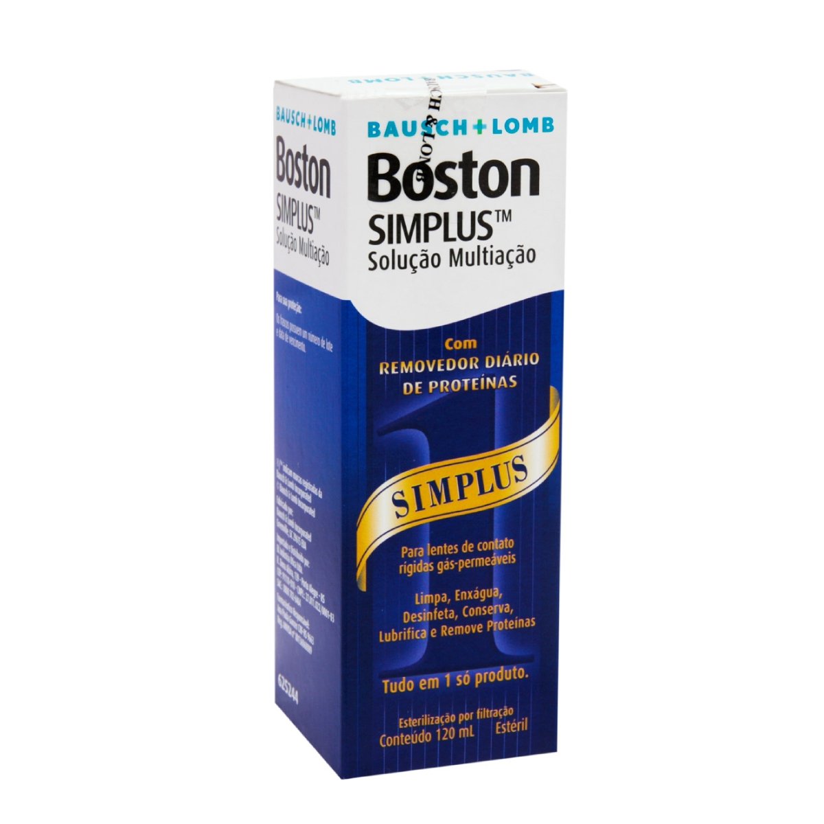 Solução p/Lentes Boston Multiação 120ml - SIMPLUS