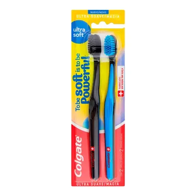 Escova de Dente Colgate Ultra Soft Macia Edição Especial 2un