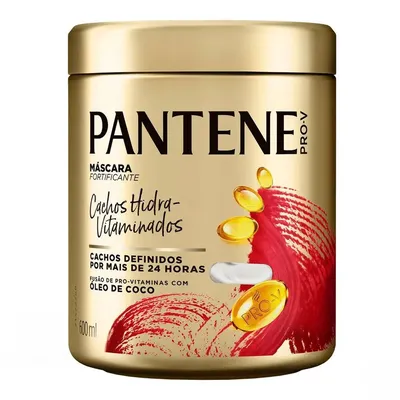 Máscara Capilar Pantene Cachos Hidra-Vitaminados 600ml