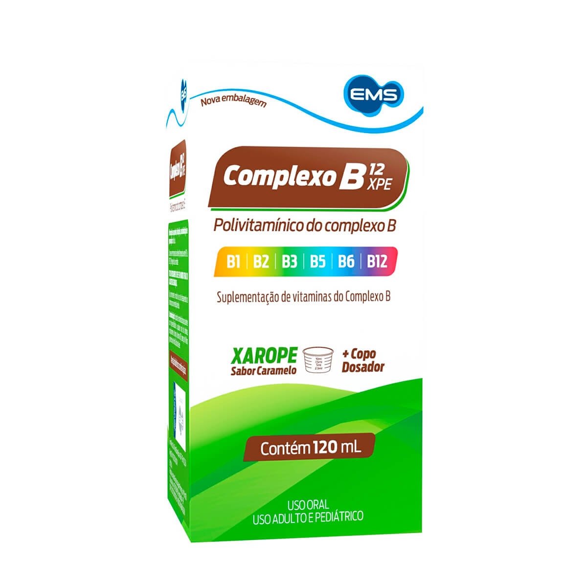 COMPLEXO B XAROPE C/120ML (EMS)