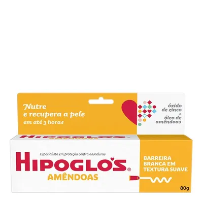 Creme para Assaduras Amêndoas 80g - HIPOGLÓS