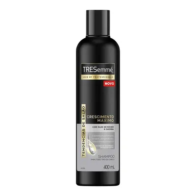 Shampoo Tresemmé Crescimento Máxim Tendências de Salão 400ml