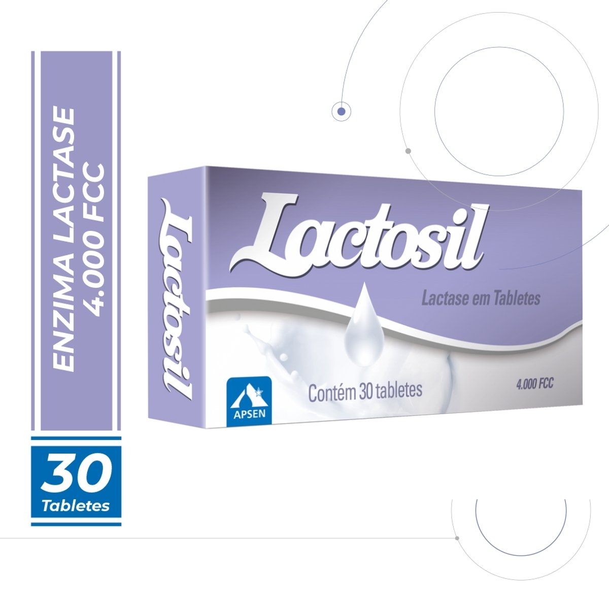 LACTOSIL 4000 FCC ALU C/30TABS (APS)