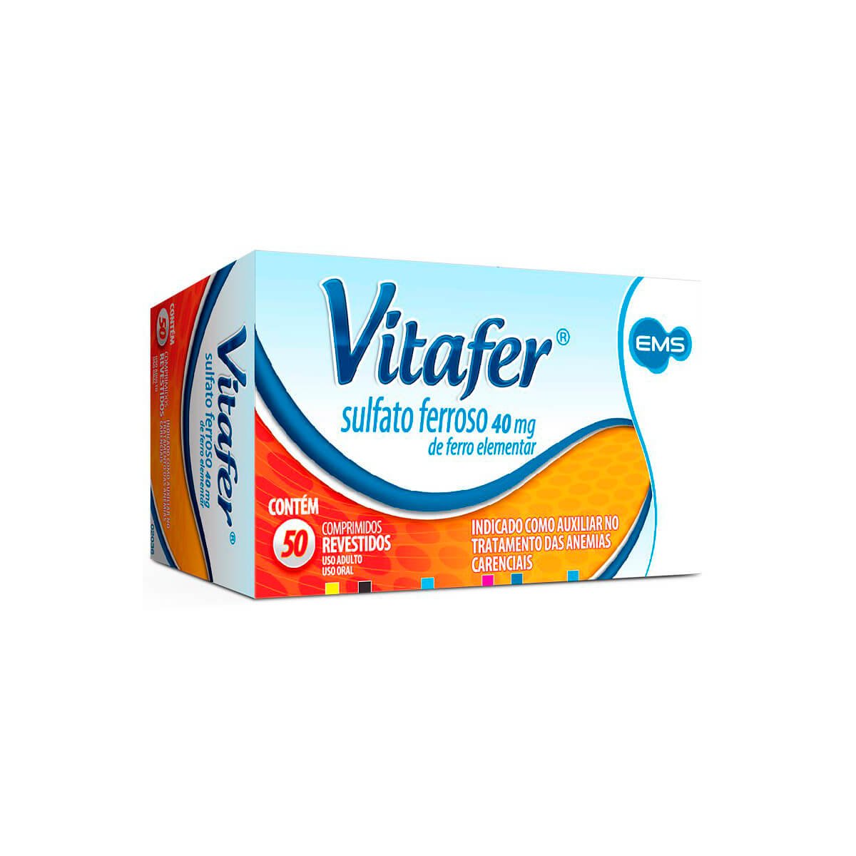Vitafer 109mg  50 Comprimidos  - EMS